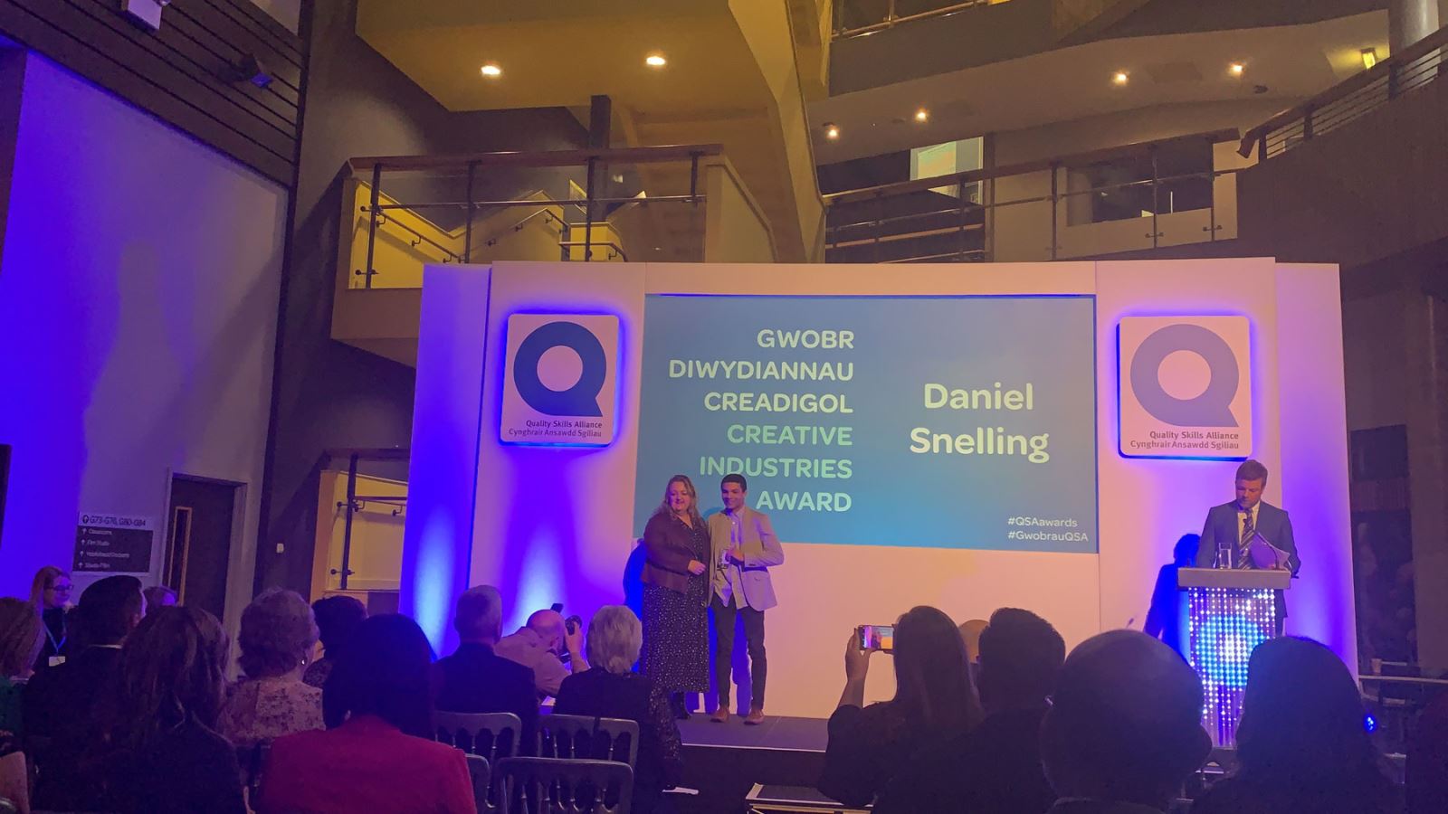 Daniel Snelling wins apprentice of the Year!